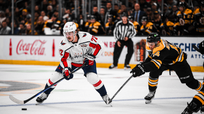 Caps Fall to B's in Boston, 4-2