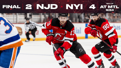 Devils Drop Preseason Opener to the Islanders | GAME STORY