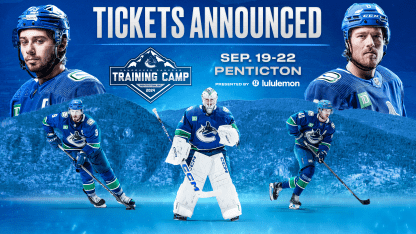 Canucks Announce Training Camp Tickets Go On Sale September 4