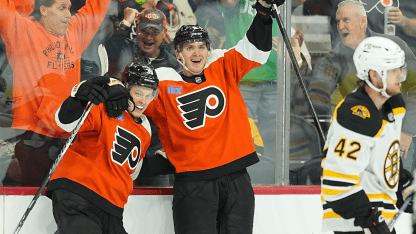 Postgame 5: Michkov's two goals lift Flyers over Bruins