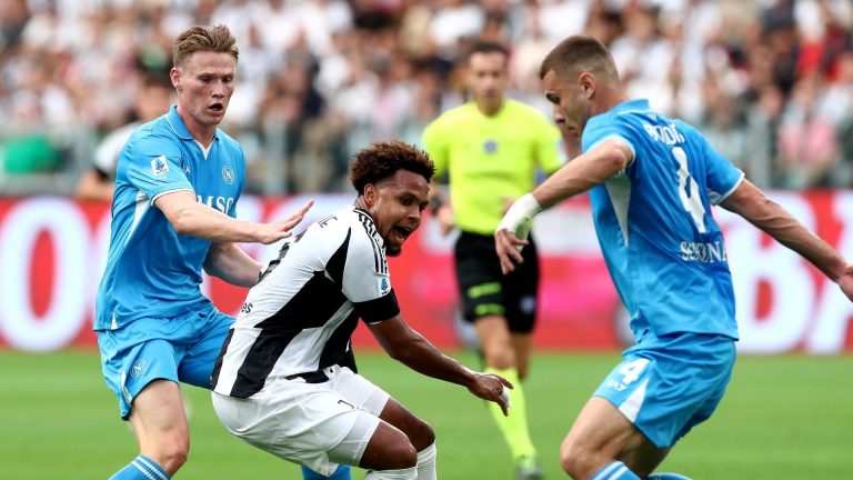 USMNT's Weston McKennie makes another start for Juventus as Old Lady are held by Napoli in Serie A draw