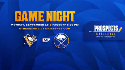 Game Preview | Sabres conclude Prospects Challenge vs. Penguins