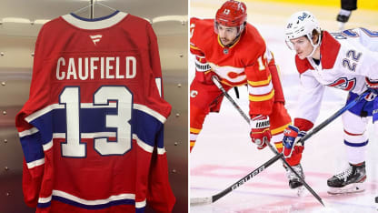 Caufield to wear No. 13 this season in honor of Gaudreau