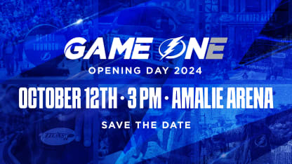 Lightning announce "GAME ONe" Opening Day 2024