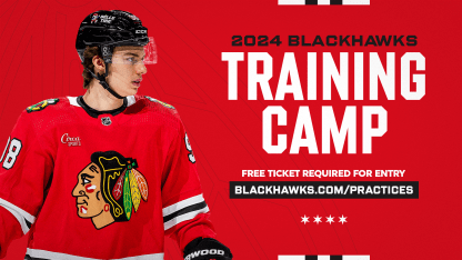 RELEASE: Blackhawks Announce 2024 Training Camp Schedule