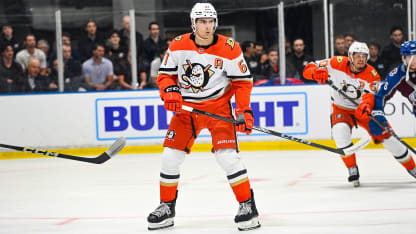 Gauthier, eyeing Ducks roster spot, displays new physique at Rookie Faceoff