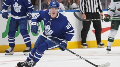 Minten eyeing role with Maple Leafs heading into Prospect Showdown