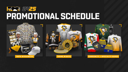 Penguins Announce 2024-25 Promotional Schedule