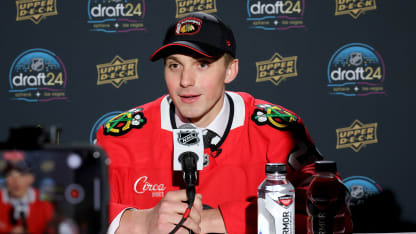 Levshunov out 4 more weeks for Blackhawks with foot injury