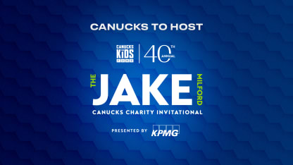 Canucks to Host 40th Annual Jake Milford Tournament, Presented by KPMG