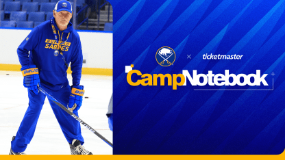 Day 1 Notebook | Sabres set tone with competitive practice on Ruff's first day