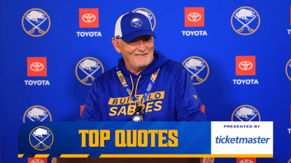 Top quotes from Day 1 of Sabres training camp