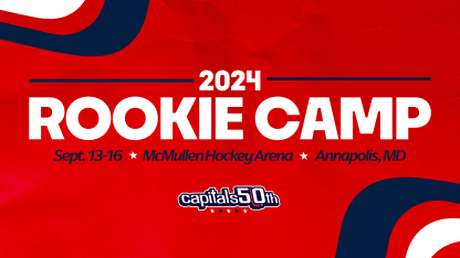 Capitals Announce 2024 Rookie Camp Roster and Schedule