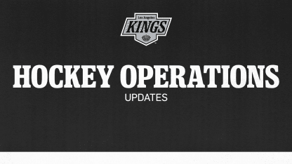 LA Kings Announce Hockey Operations Staff Changes