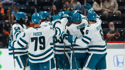 Sharks Grab 3-2 Overtime Preseason Win in Anaheim