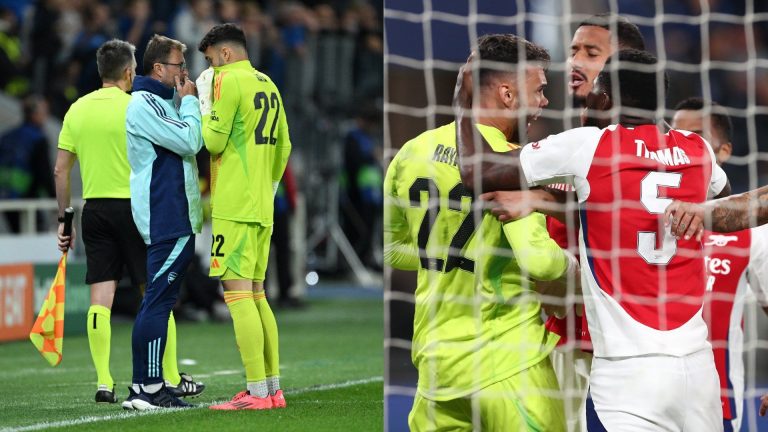 'Credit to him as well!' – David Raya hails Arsenal's goalkeeper coach Inaki Cana for guidance before incredible double save against Atalanta to rescue a point in Champions League opener