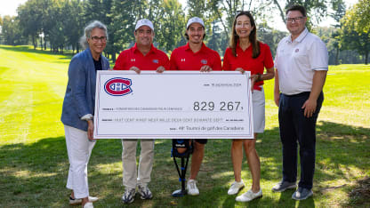 Canadiens Golf Tournament raises over $829,000 for the Foundation