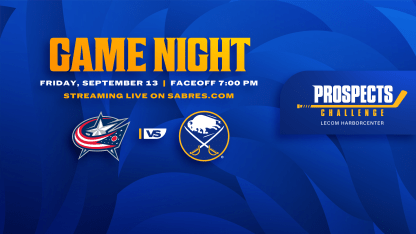 Game Preview | Sabres open 2024 Prospects Challenge against Blue Jackets 