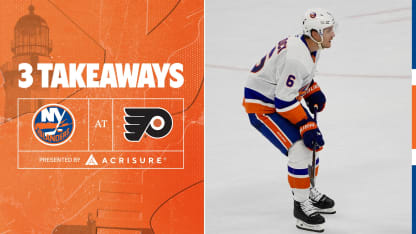 Takeaways: Isles Shut Out by Flyers 2-0