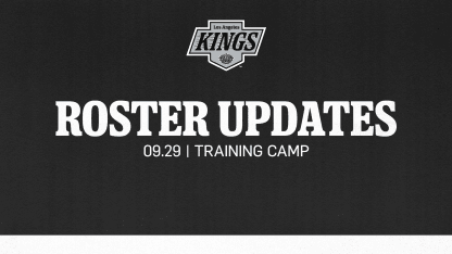 LA Kings Announce Training Camp Roster Moves