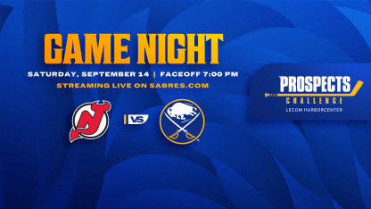 Game Preview | Sabres continue Prospects Challenge slate vs. Devils